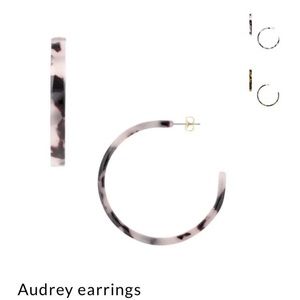SOLD Tortoise shell hoops